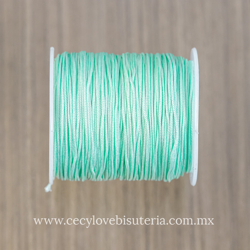Hilo Chino Verde Menta .8 mm