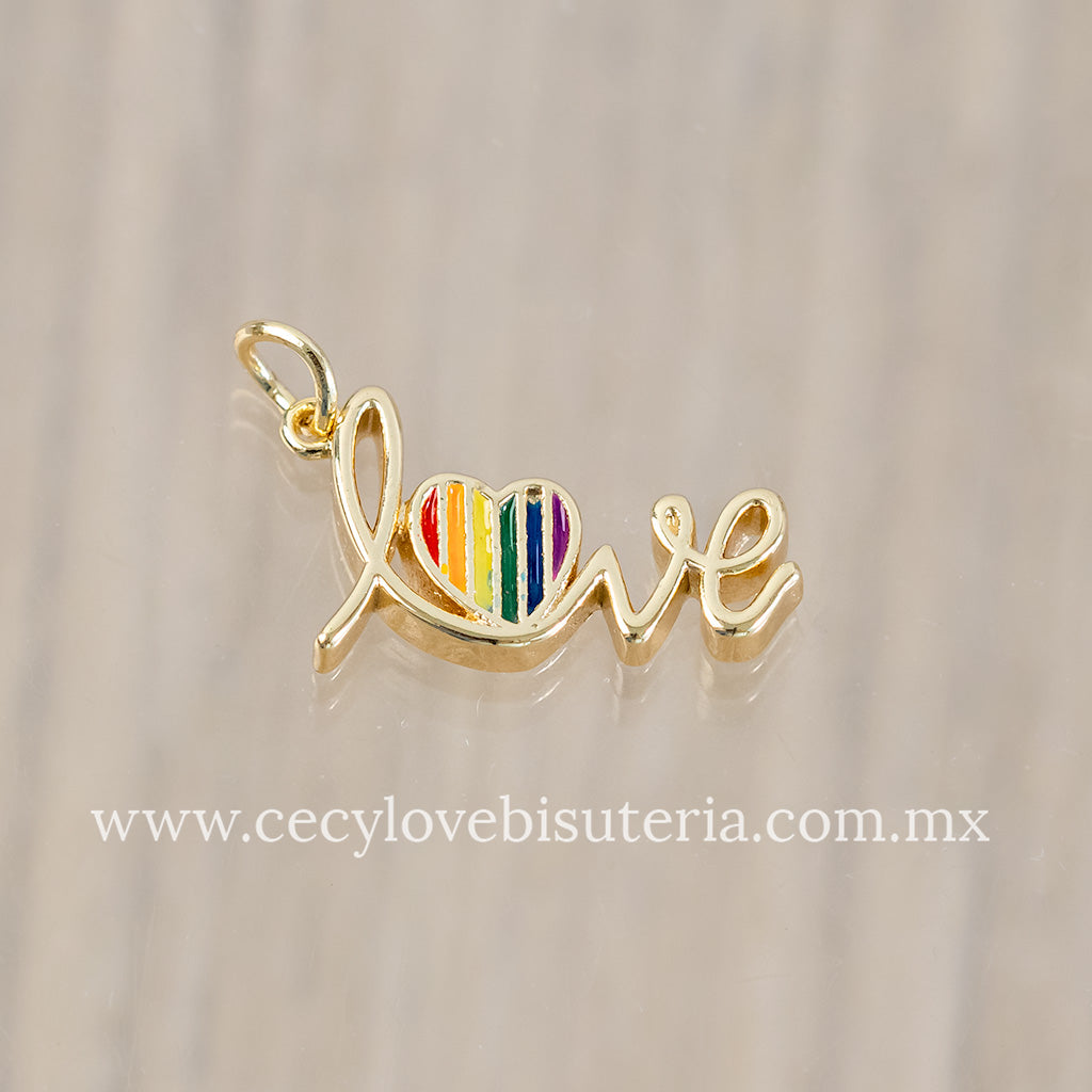 Dije Love Arcoiris
