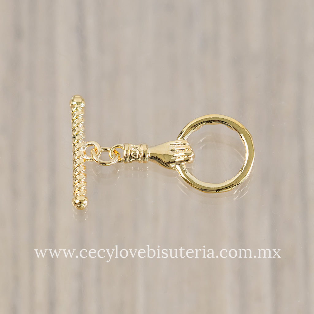 Broche T de Mano