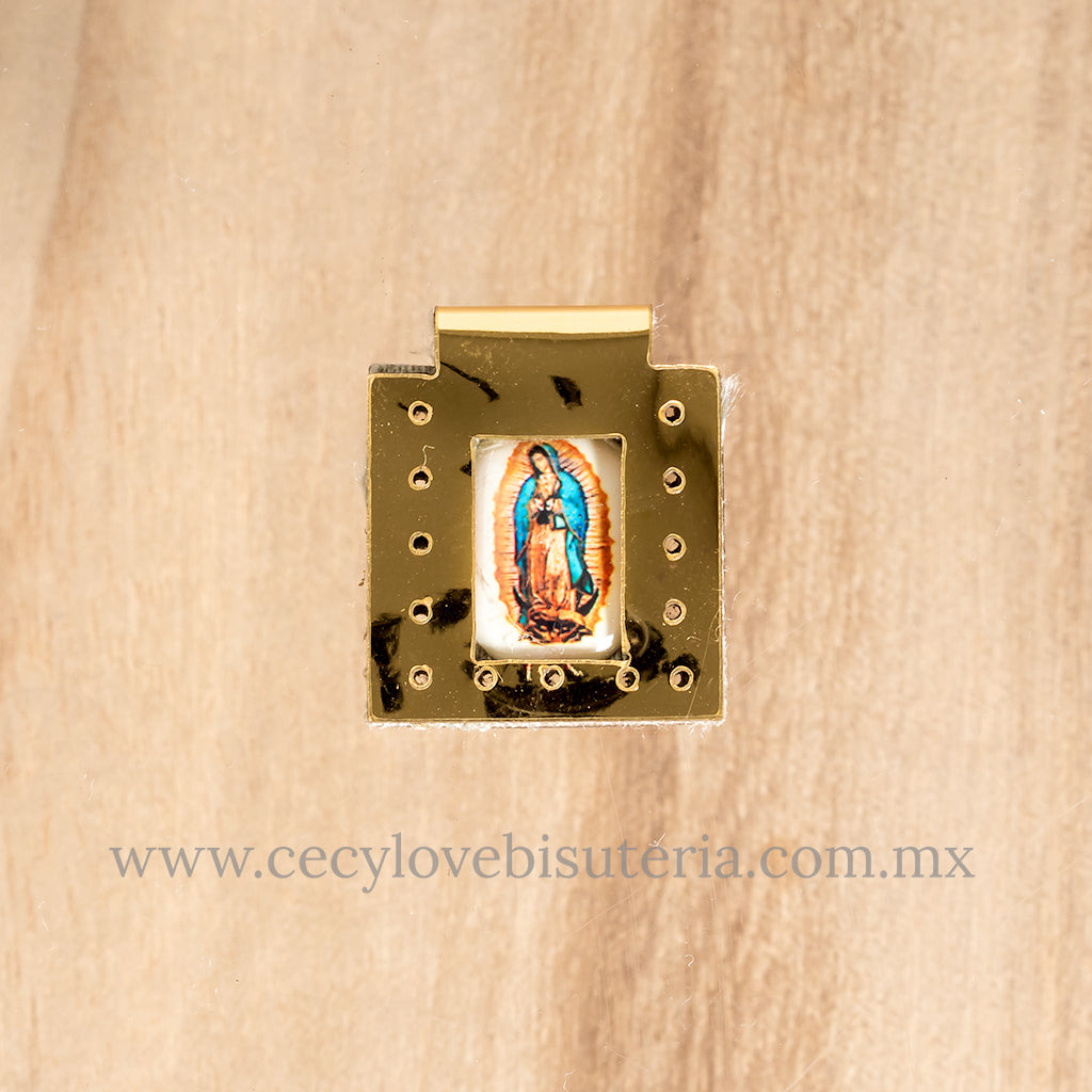 Escapulario Vinil Virgen de Guadalupe