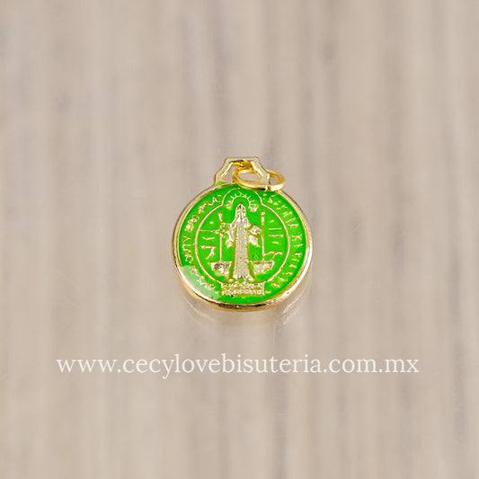 Medalla Mini San Benito Verde Limón