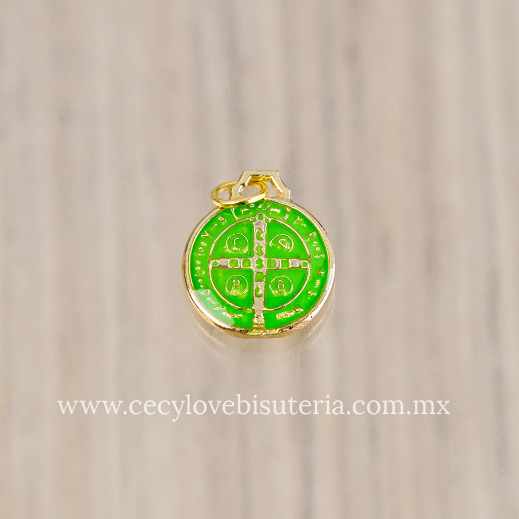 Medalla Mini San Benito Verde Limón