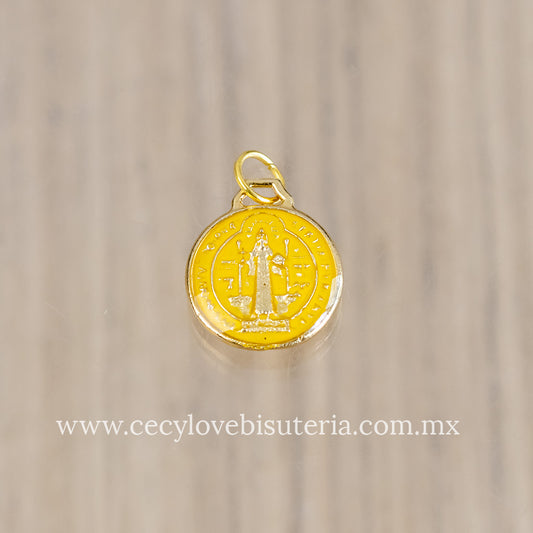 Medalla Mini San Benito Amarillo