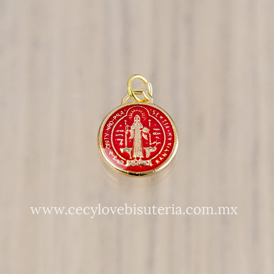 Medalla Mini San Benito Rojo