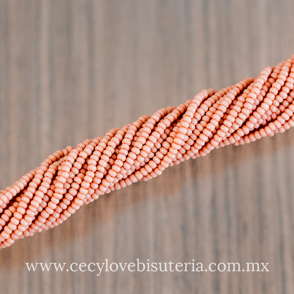 Chaquira Calibrada Rosa Pastel 11/0