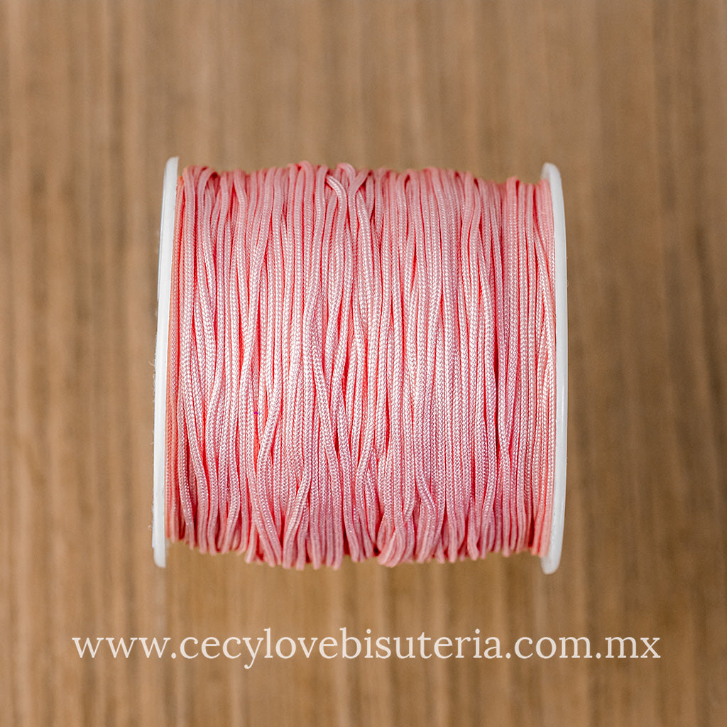 Hilo Chino Rosa Palo 1 mm