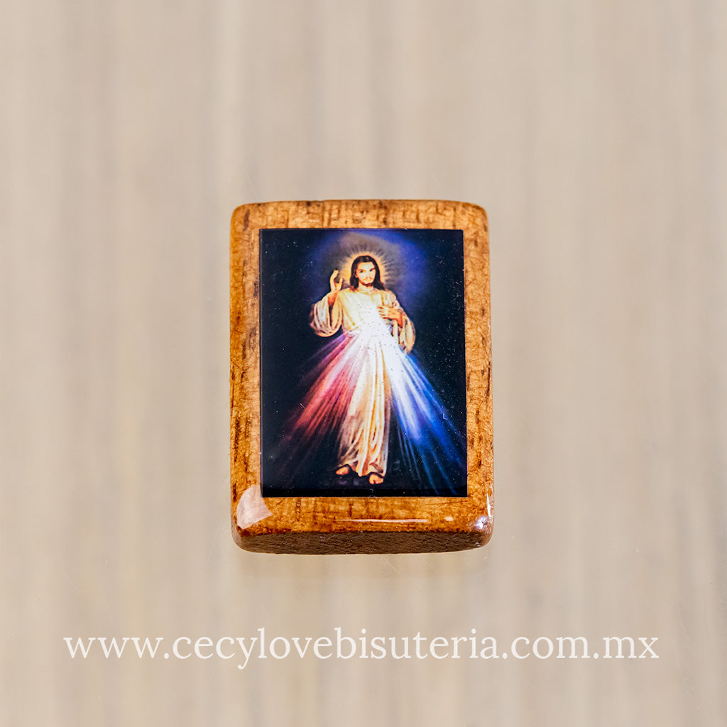 Separador 3 Hilos Madera Señor de la Misericordia