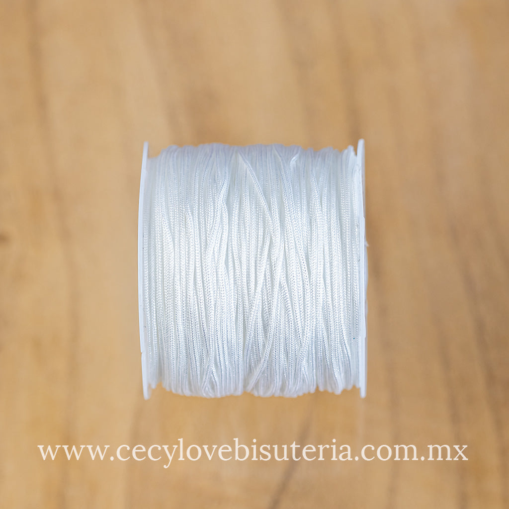 Hilo Chino Blanco .8 mm