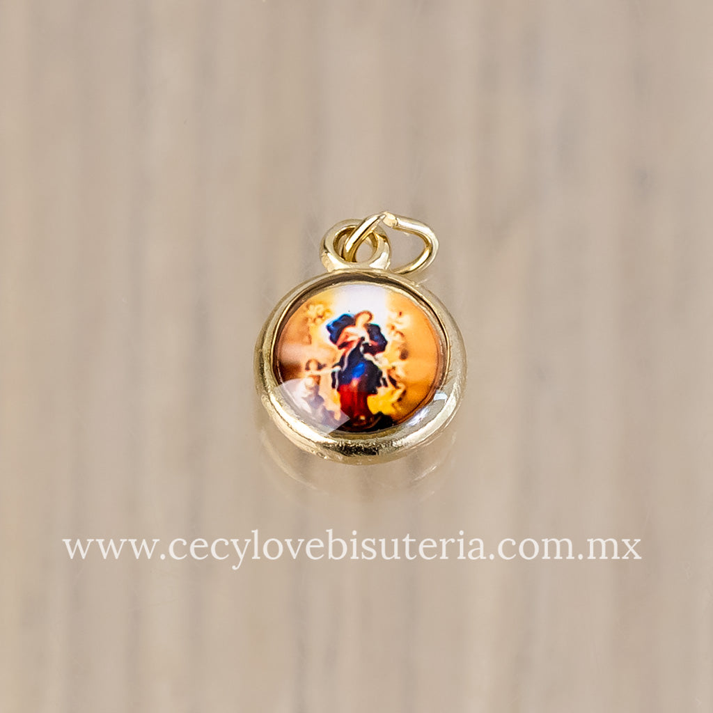 Medalla Mini Virgen Desatanudos