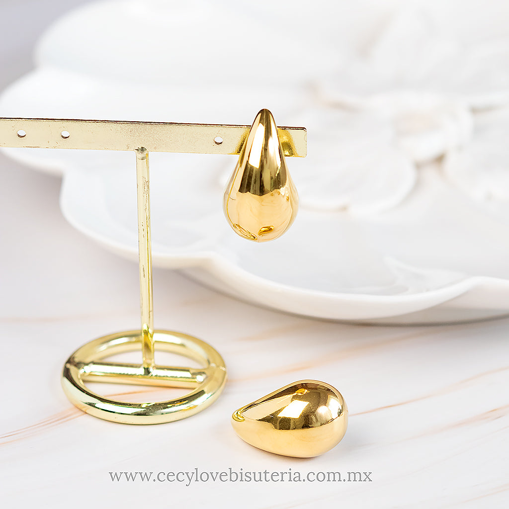 Aretes de Gota Grande