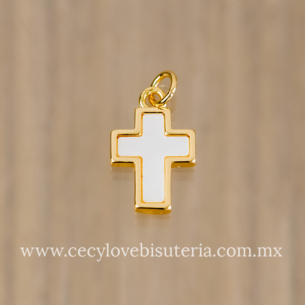 Dije Cruz Madre Perla