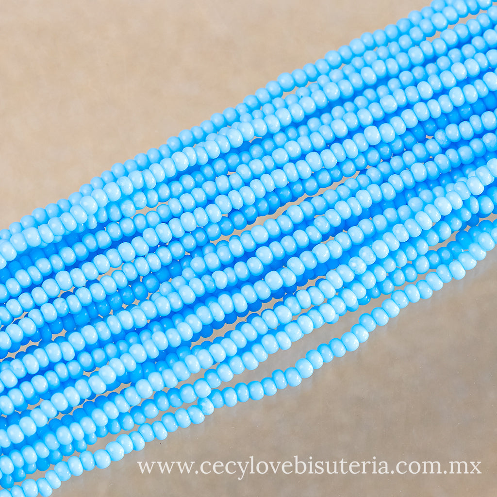 Chaquira Calibrada Celeste 11/0