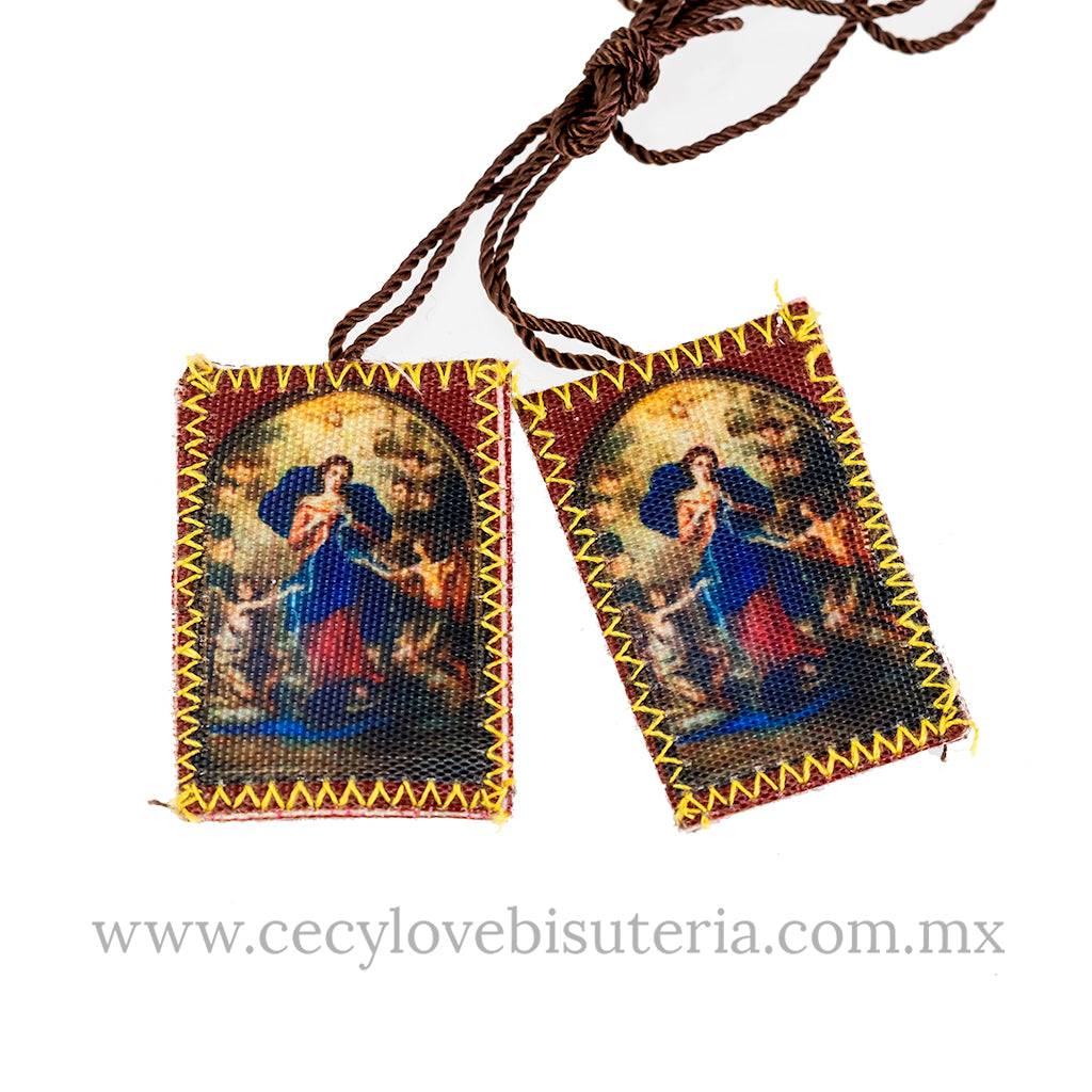 Escapulario Virgen Desatanudos