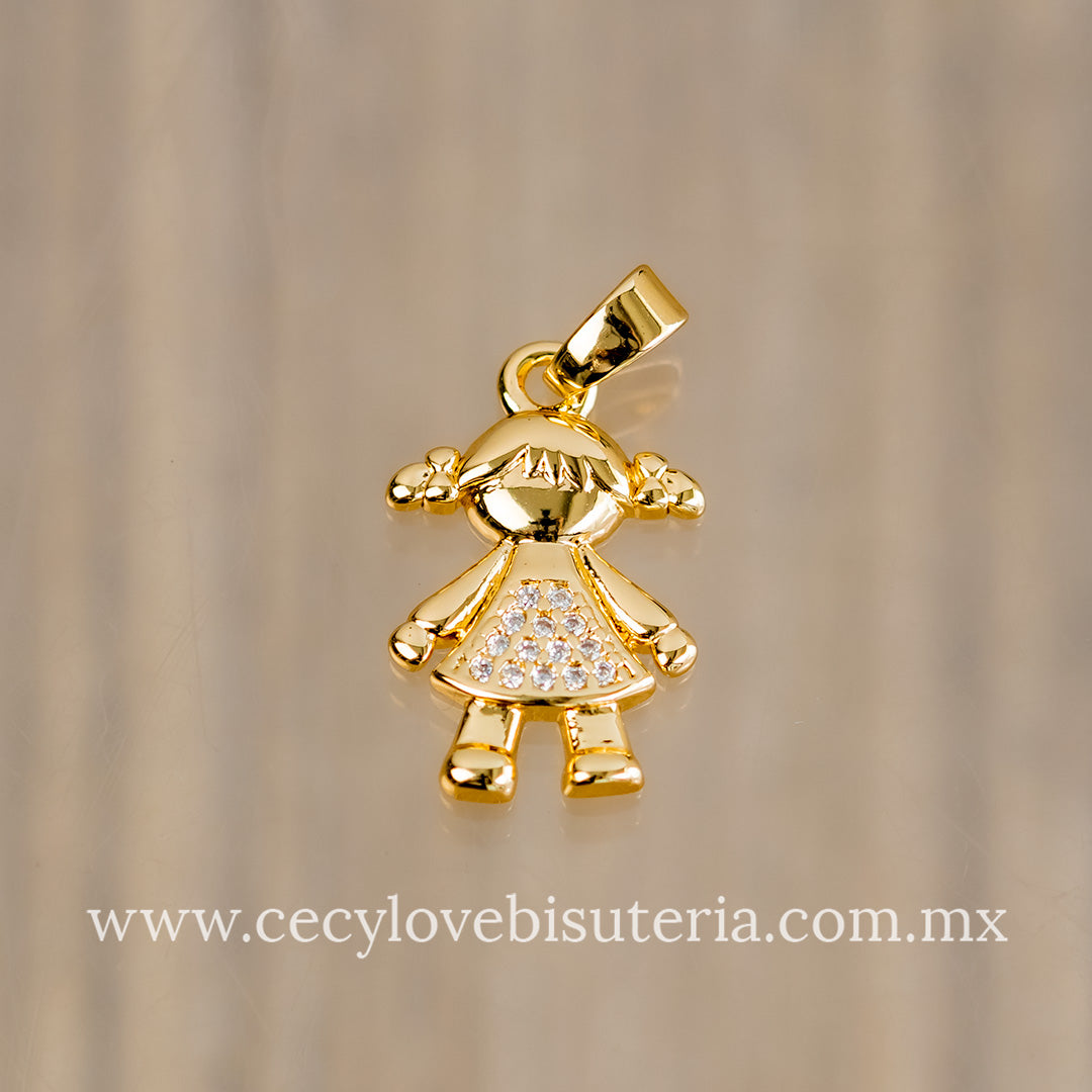Dije Niña Zirconias