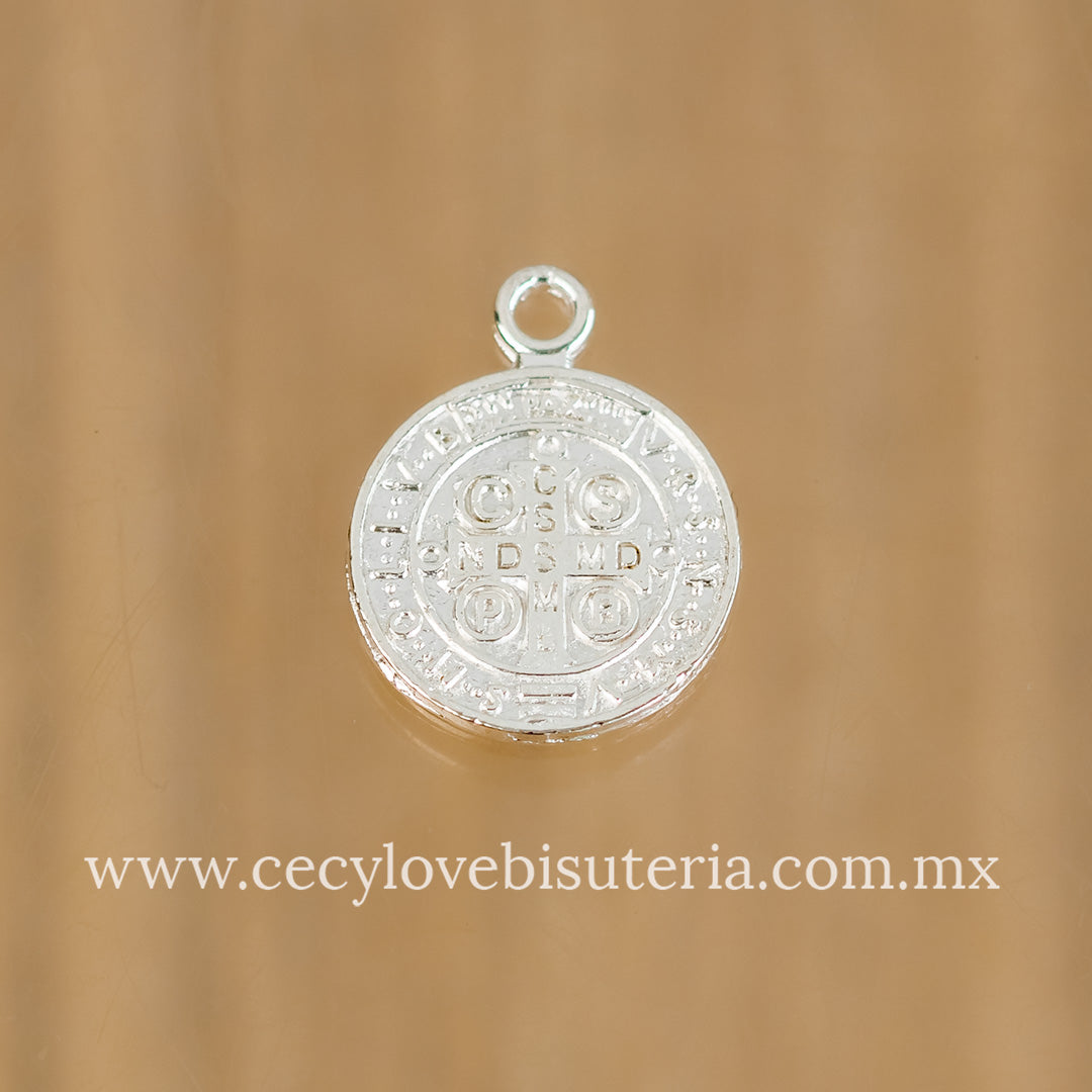 Dije San Benito Mini Plateado