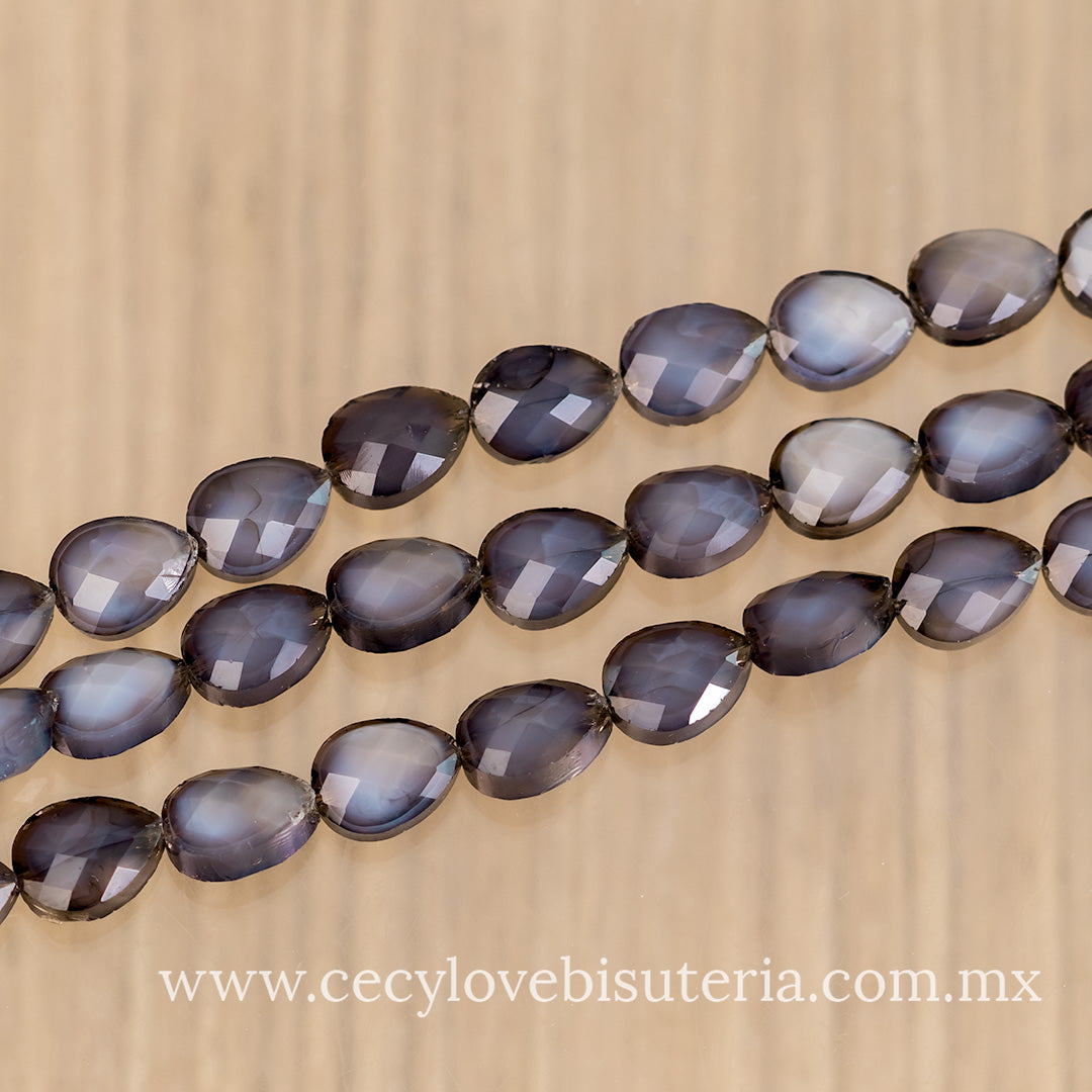 Cristal Gota Gris