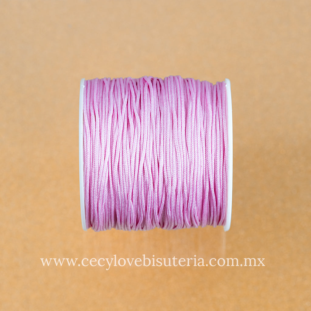 Hilo Chino Rosa Palo 1 mm