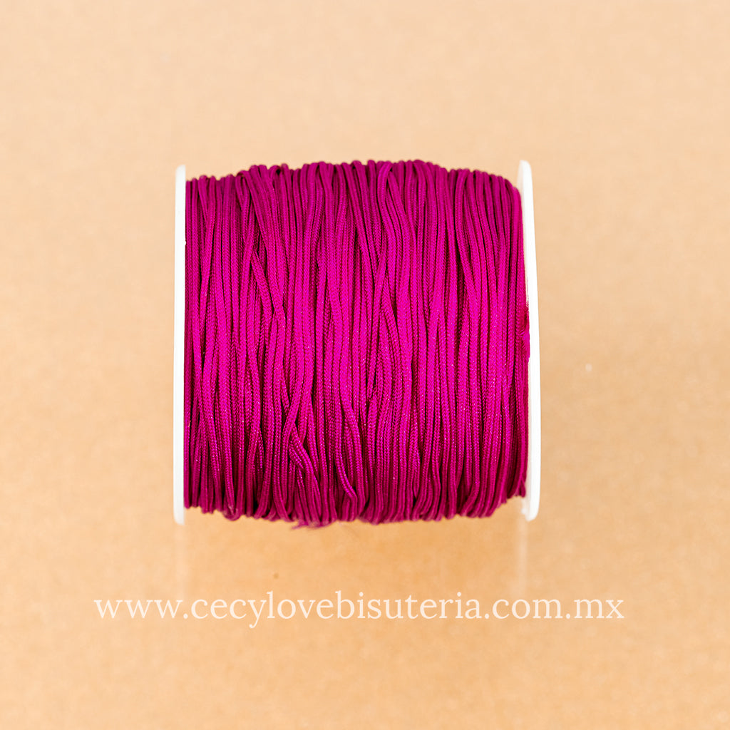 Hilo Chino Fucsia 1 mm