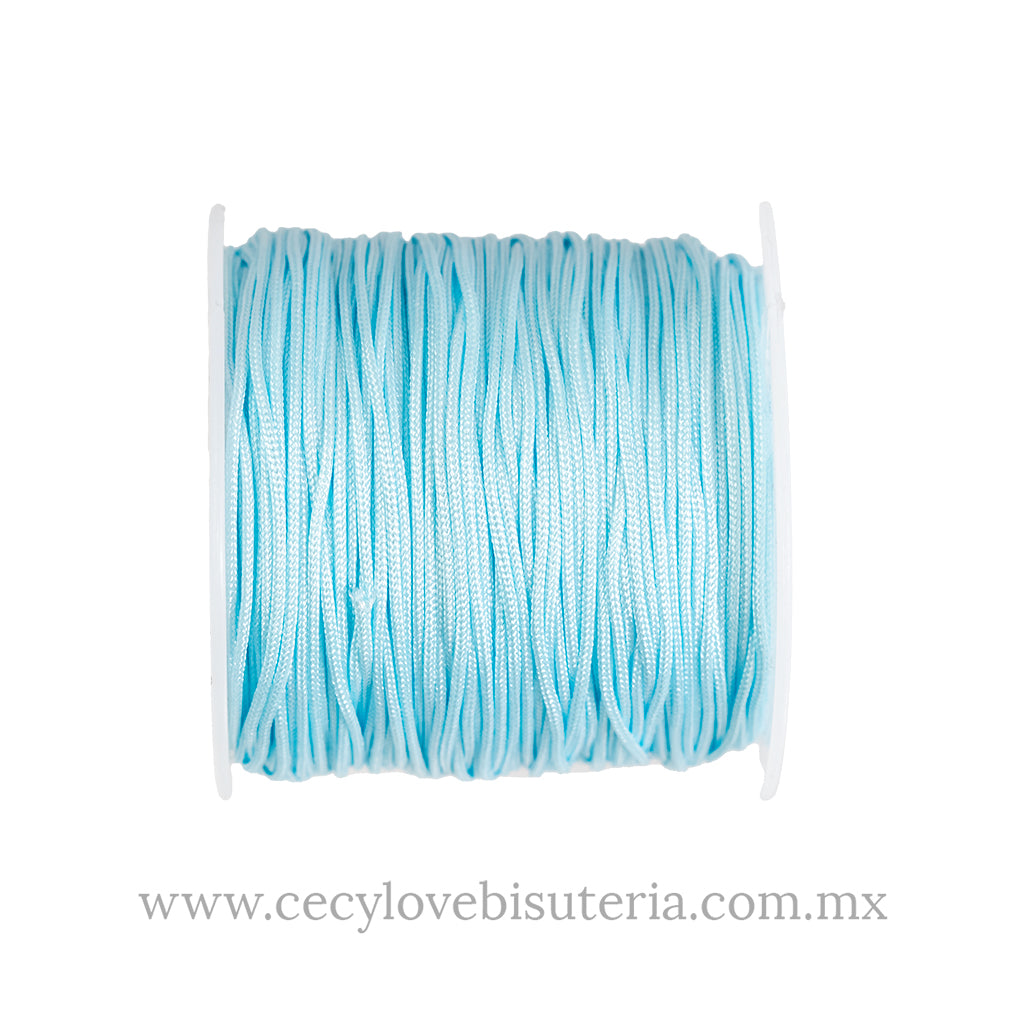 Hilo Chino Celeste 1 mm