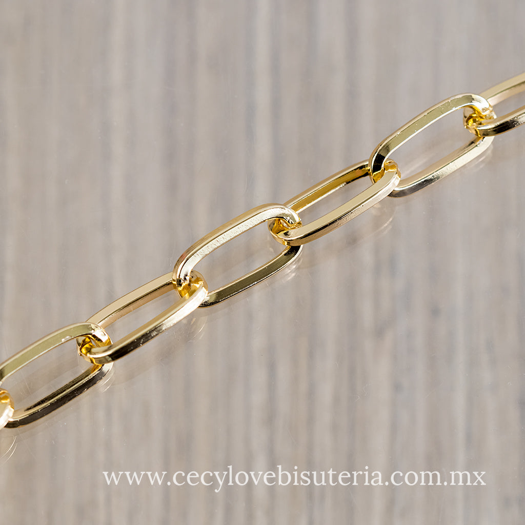 Cadena de Aluminio Eslabón Rectangular