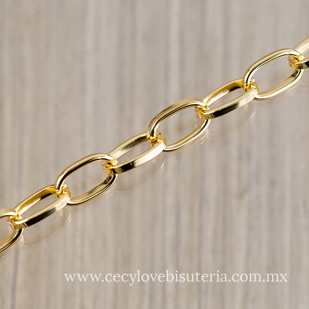 Cadena de Aluminio Eslabón Oval