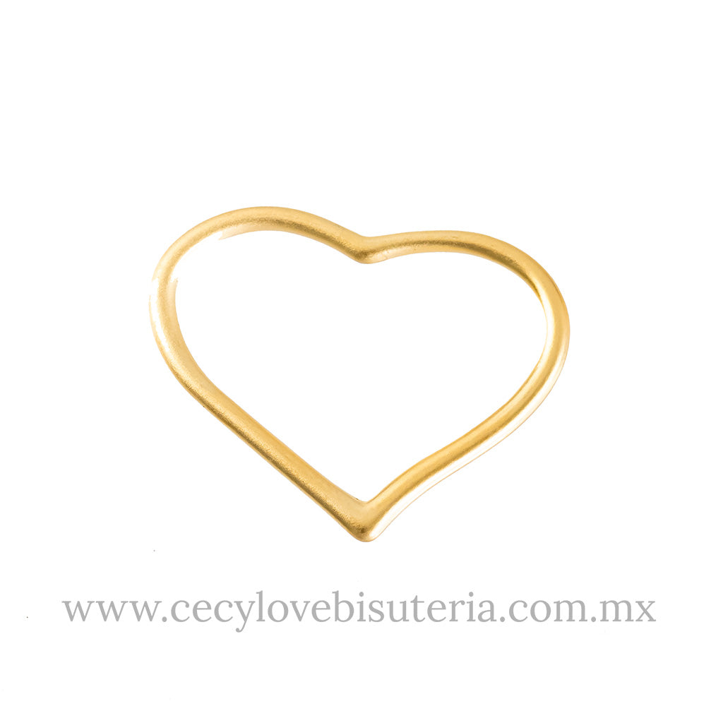 Dije / Conector Figura Corazón