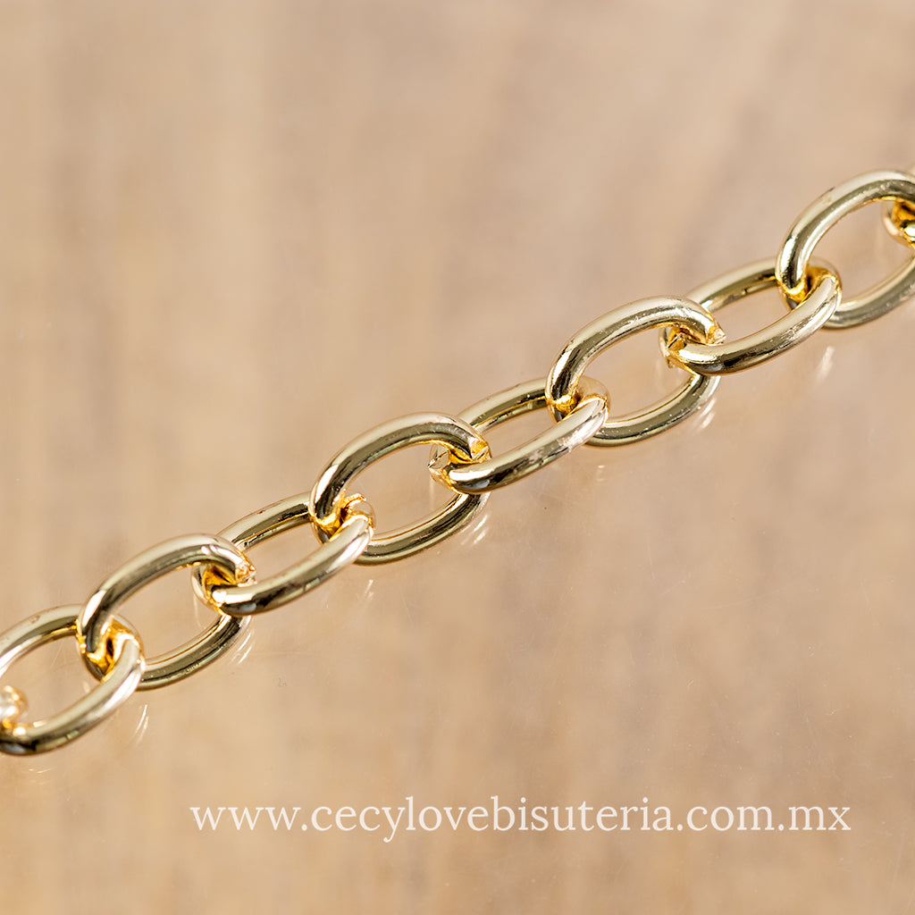 Cadena Eslabón Oval Grande