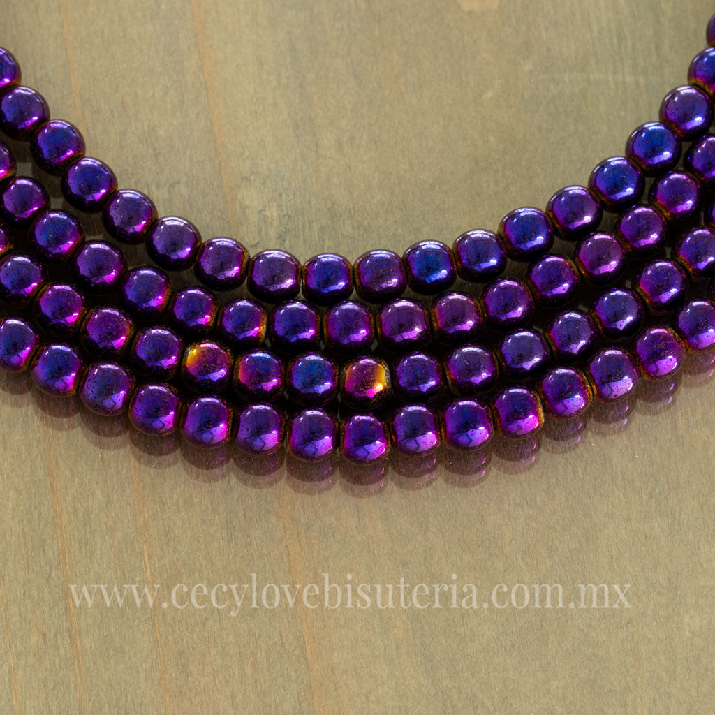 Bola Hematita Morada 4 mm