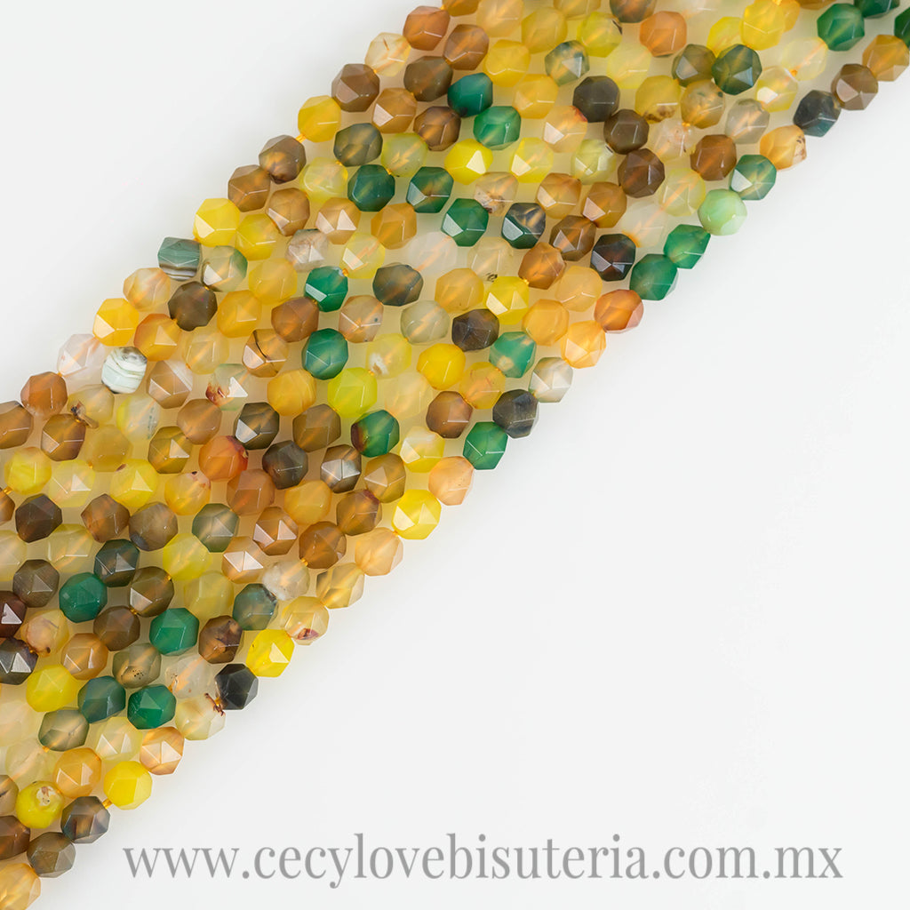 Poligono Varios Colores 8 mm