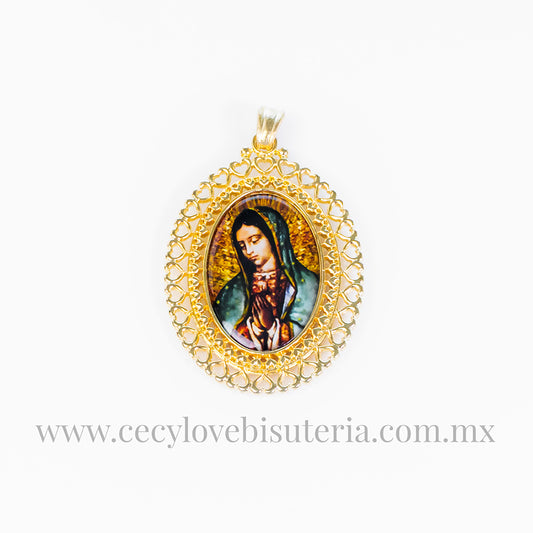 Medalla Virgen de Guadalupe
