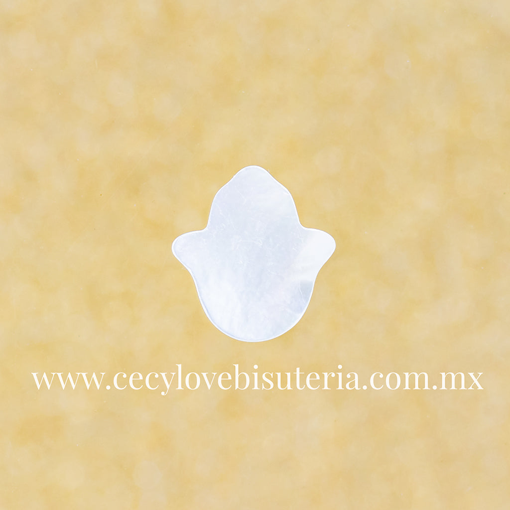 Separador Mano Hamsa Madre Perla