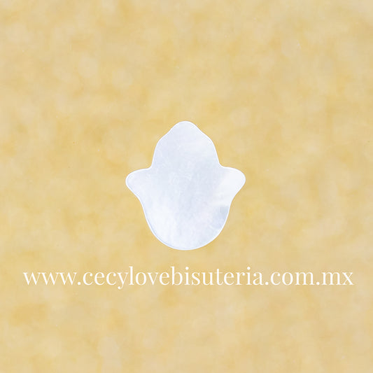 Separador Mano Hamsa Madre Perla