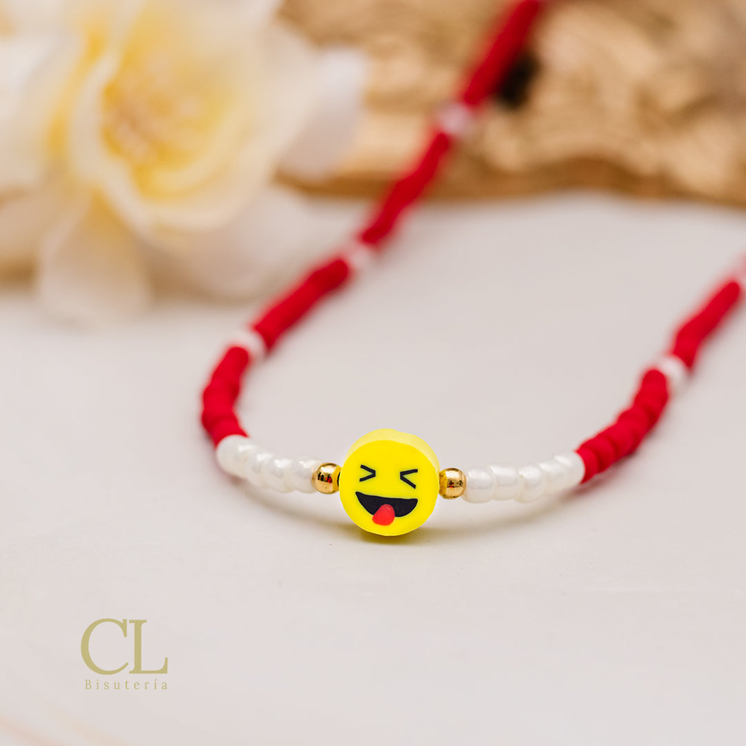 Choker Emoji Alegre