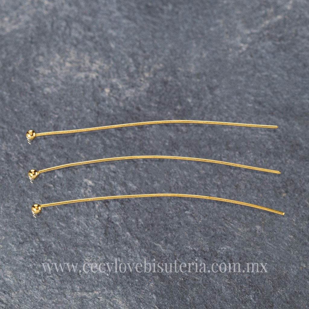 Alfiler Cabeza de Bolita