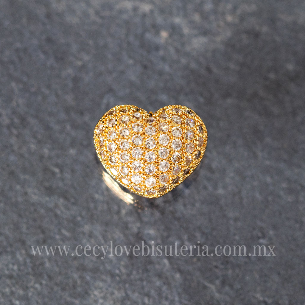 Separador Corazón Micro Pave