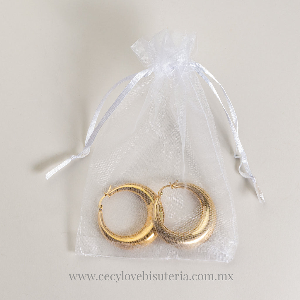 Bolsa de Organza Blanca