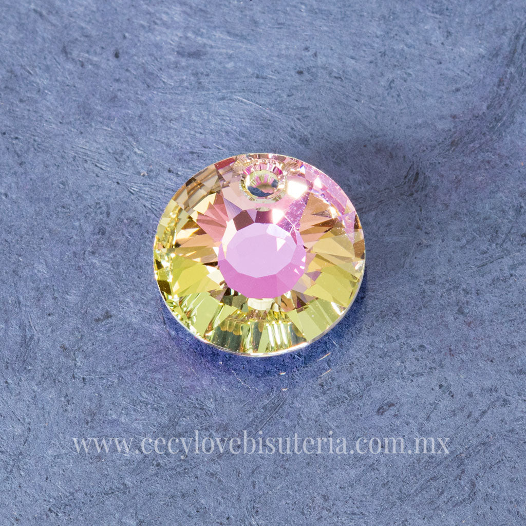 Swarovski Circulo Plano Rosa