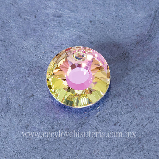 Swarovski Circulo Plano Rosa