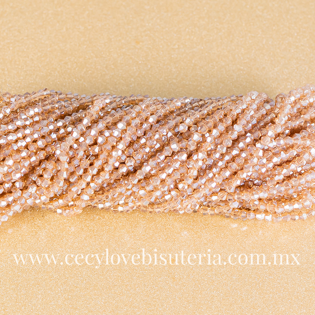 Cristal Rombo Golden 4 mm