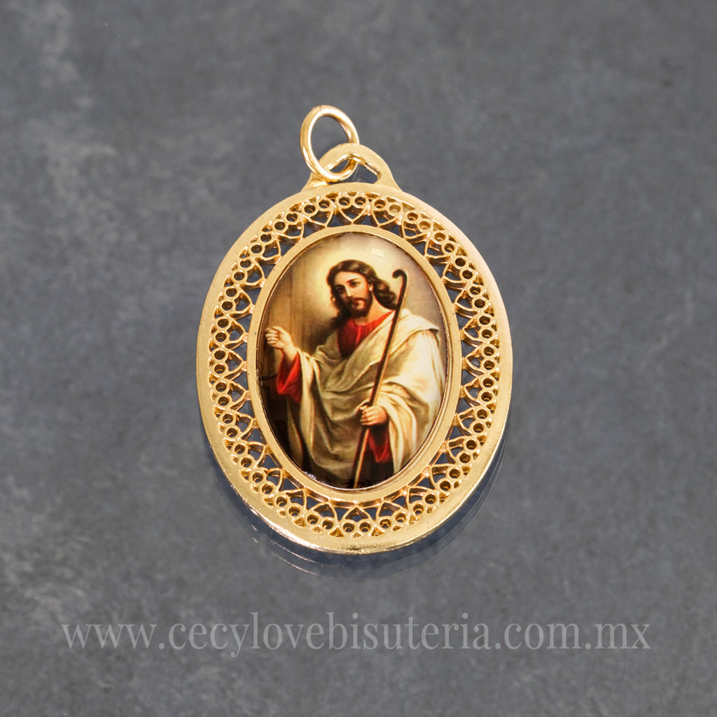 Medalla Ovalada Jesús Pastor