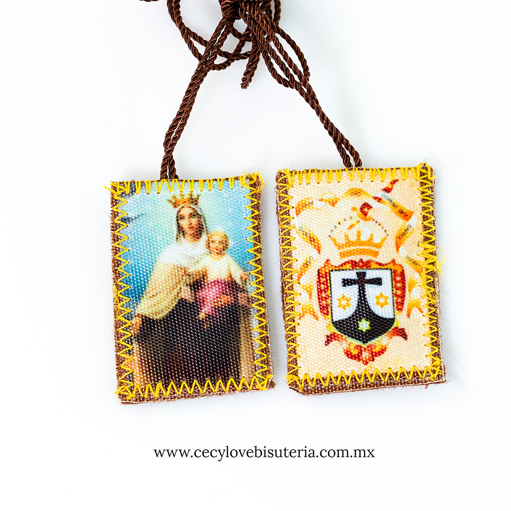 Escapulario Virgen del Carmen