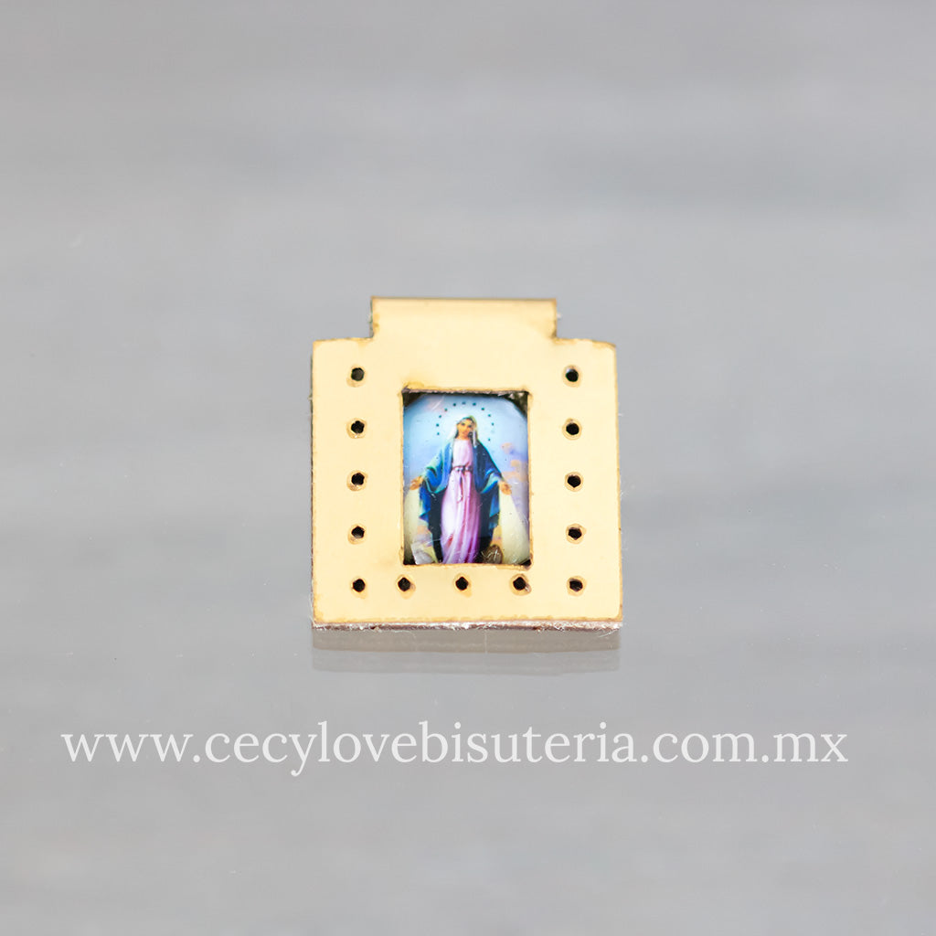 Escapulario Vinil Virgen Milagrosa