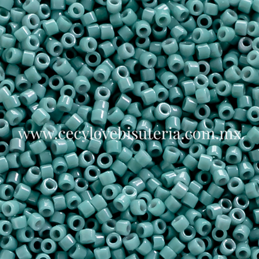 Delica Miyuki 11/0 Verde Azulado