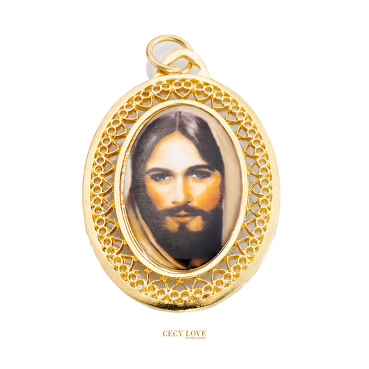 Medalla Ovalada Divino Rostro