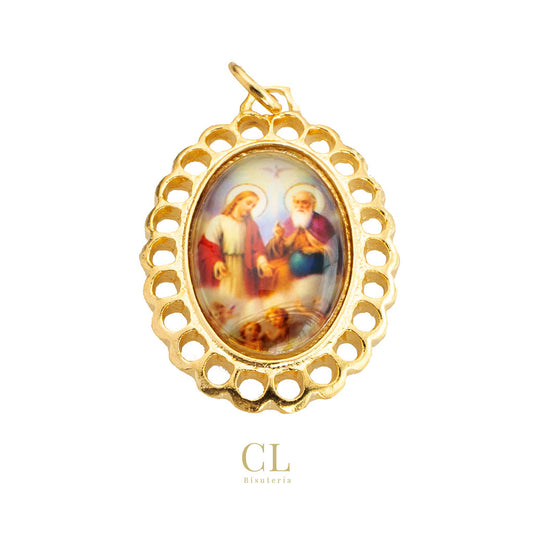 Medalla Ovalada Santísima Trinidad