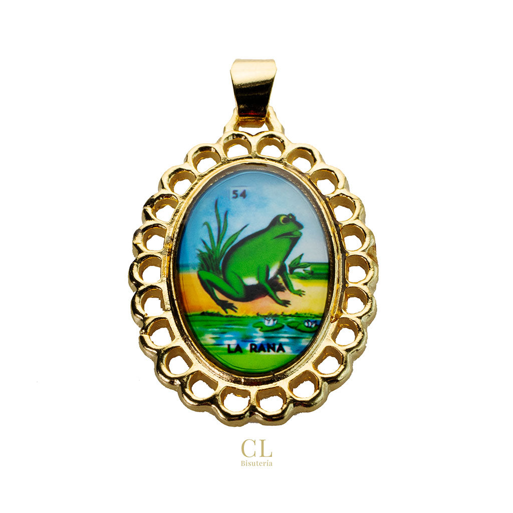 Medalla Filigrana Ovalada "La Rana"