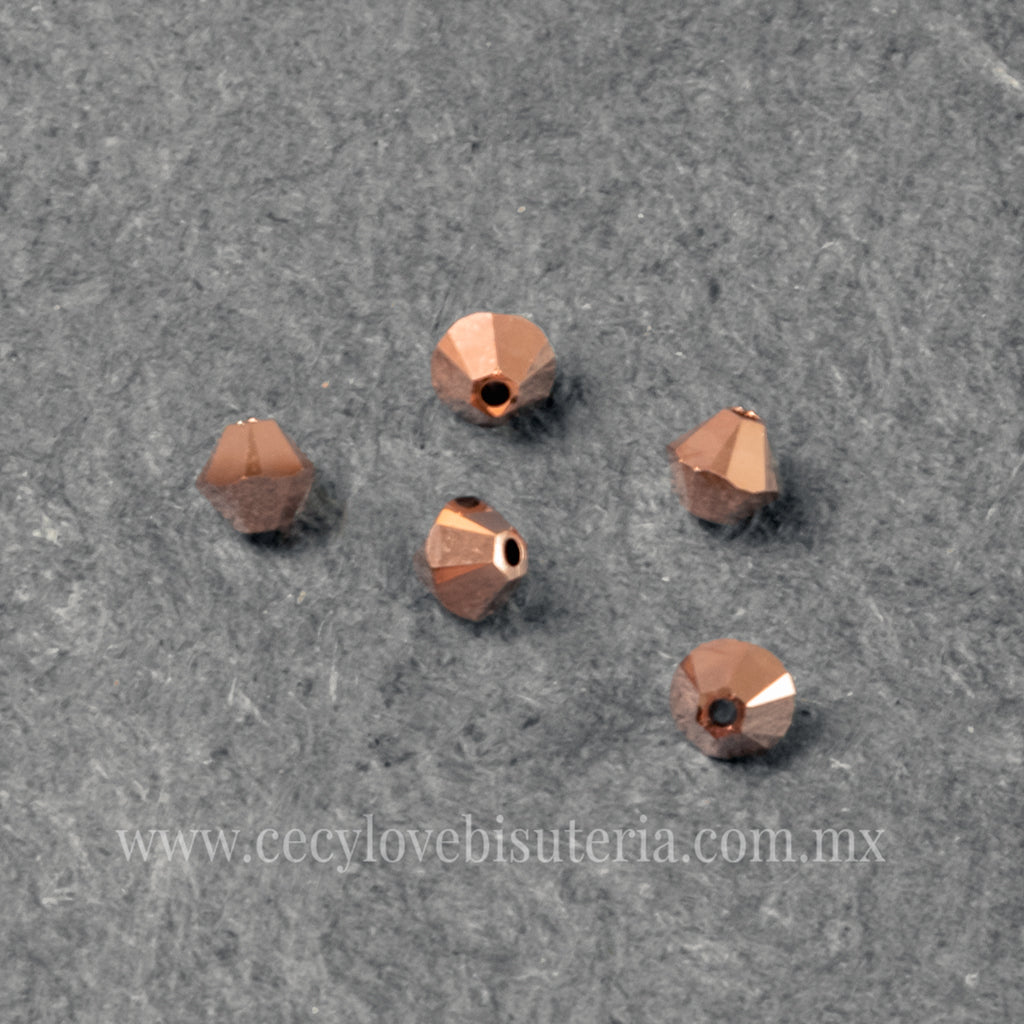 Rombo Cristal Swarovski Rose Gold