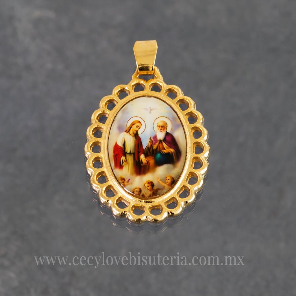 Medalla Ovalada Santísima Trinidad