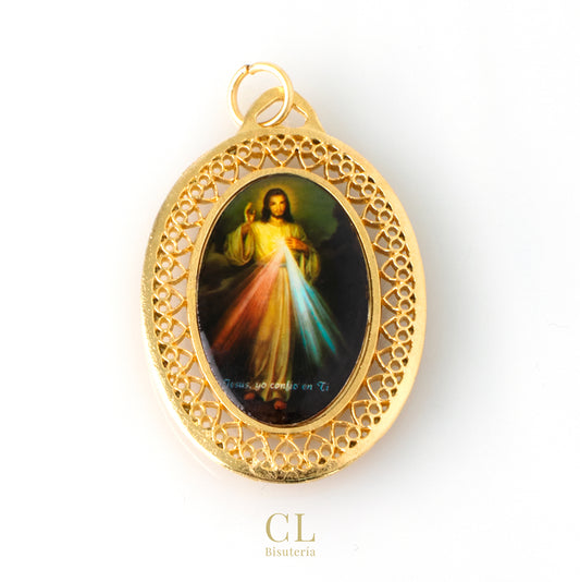 Medalla Ovalada Señor de la Misericordia