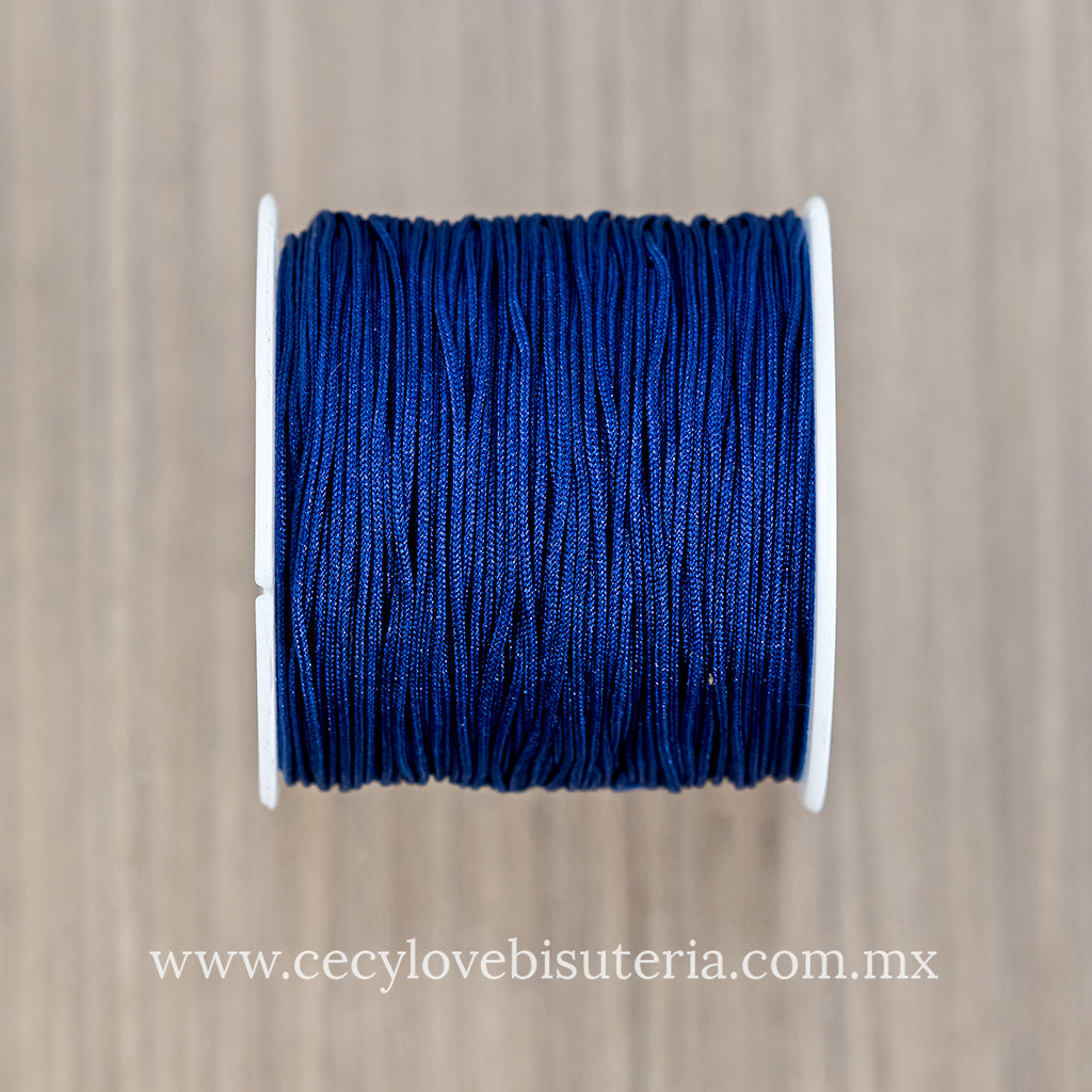 Hilo Chino Azul Marino .8 mm